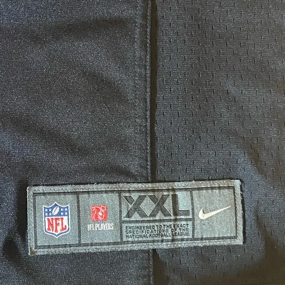 Nike NFL Raiders Derek Carr #4 Black On Field Jersey Size XXL Men’s - Picture 8 of 10